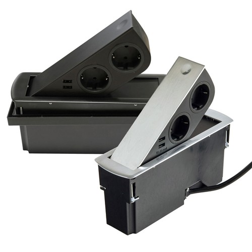 Einbausteckdose usb 2x - einbausteckdose, usb/2x