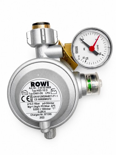 Rowi gasregler 50mbar - rowi,