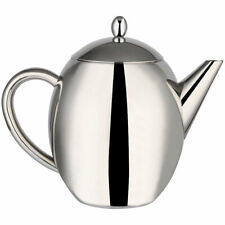 Edelstahl-Teekanne mit Siebeinsatz, 1,75 Liter, spülmaschinenfest