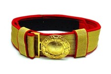 Feldbinde gold Tresse auf