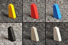 Lego 1 x 4460a 4460b 4460 Schrägstein 75 2 x 1 x 3 - FARBE wählen - VARIANTEN