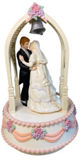 Enesco Spieluhr Hochzeit Retro
