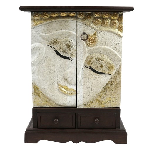 Schrank buddha mit schubladen - schrank,