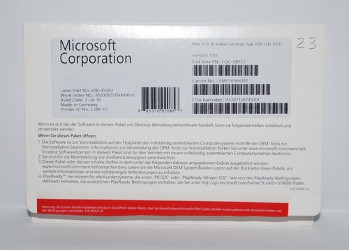 Microsoft windows pro - 10,