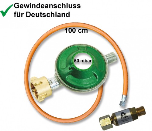Gasregler mbar gasschlauch - mbar,