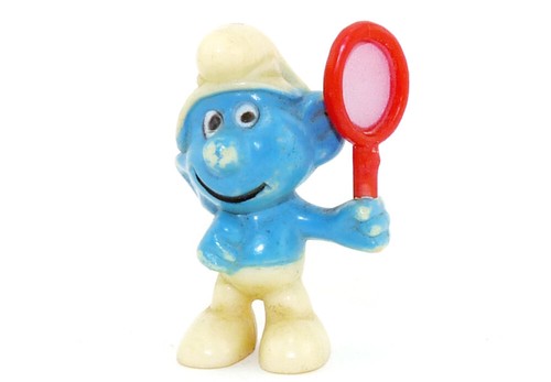 Eitelkeitsschlumpf hellblau - eitelkeitsschlumpf, in