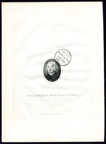 Antiker druck emanuel de - emanuel,
