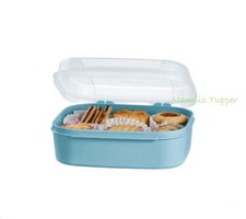 Tupperware Naschkätzchen 1,4 L hellblau Box Apollo Bellevue Dose A02 Tupper 1,4l