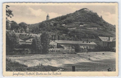 Ansichtskarte freyburg d - ansichtskarte, a.d
