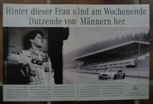 Mercedes dtm auto - mercedes, werbung