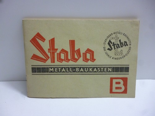 Staba metall baukasten modell - staba,