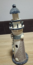 Deko Leuchtturm Rund 32 cm