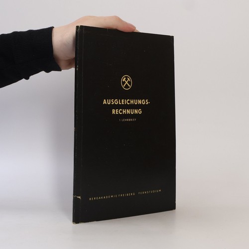 Ausgleichungsrechnung 1 - ausgleichungsrechnung:,