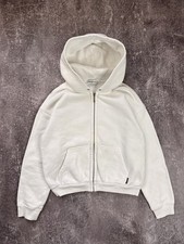 Balenciaga white zip hoodie - white,