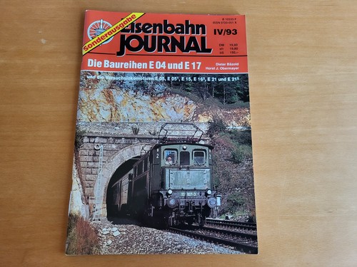 Die baureihen und 17 - baureihen, e