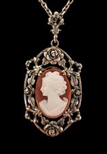 Anhänger Silber Gemme Kamee