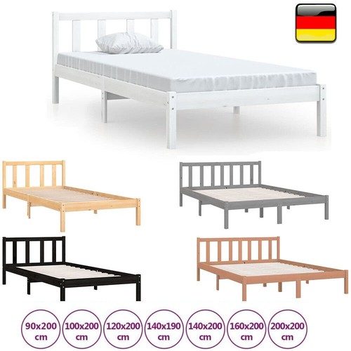 Massivholzbett holzbett - massivholzbett,