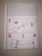 Instruction for Pocher Porsche 993 (Silver, Black) 1/8 Scale K30 K31