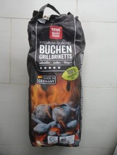  grillkohle 3 kg     buche   grill    briketts     holzkohle