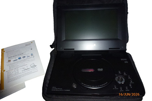 Tragbarer dvd player mit - tragbarer,