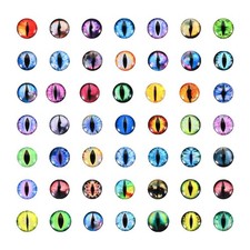 6 mm Drachenaugen, 100 Stück