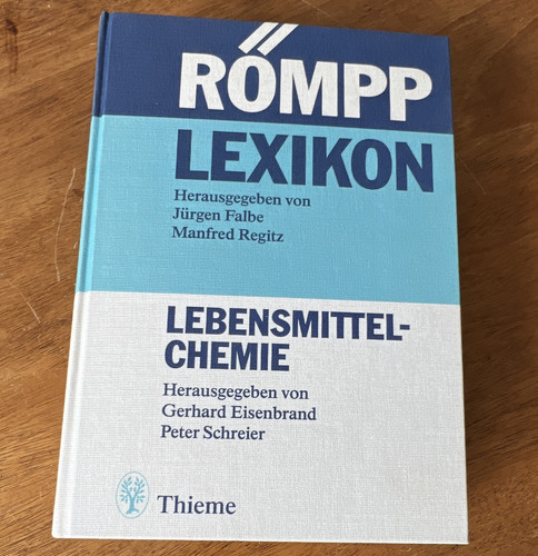 Thieme römpp lexikon - römpp,