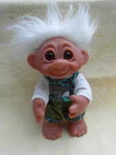 DAM TROLL DÄNEMARK  1977 ca 23cm groß in Bayrische Trachtenhose