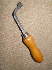 Vintage Sattler Geschirr Trense Macher Leder Doppel Knitter Eisen Werkzeug