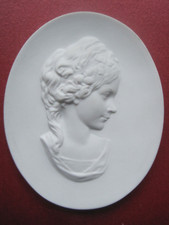 Meissen Wandbild Friederike