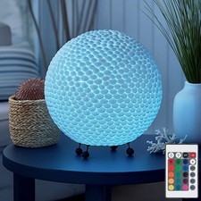 RGB LED Kugel Tisch Leuchte