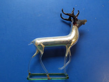 Bimini Lauscha Hirsch antik  Mundgeblasen Hohlglas ein schönes Teil Handarbeit