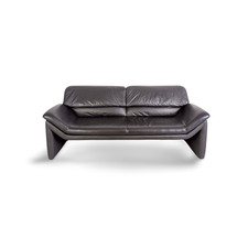 Original Hans Kaufeld Sofa Design Couch De Sede Leder schwarz