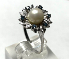 750 Gold 18 K Ring Weißgold