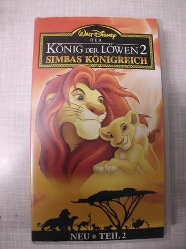 Vhs videokassette walt disney - vhs,
