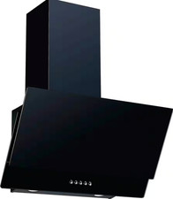 Dunstabzugshaube Kopffreihaube Schwarz 60cm- Hanseatic SY-103E9G-P1-C120-L52-600