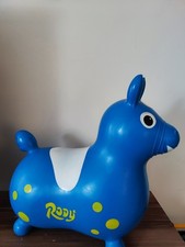 Hüpfpferd Rody blau