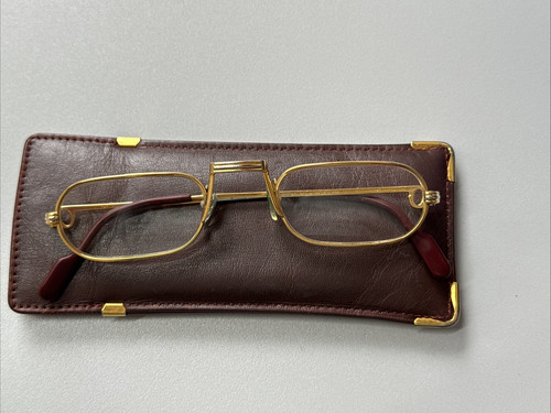 Cartier lesebrille mit etui - cartier,