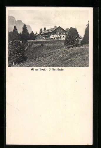 Ansichtskarte oberstdorf - ansichtskarte,