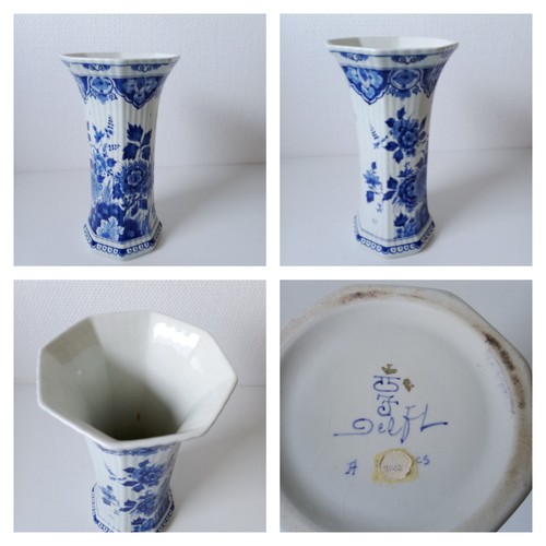 Vase delft florales motiv - delft,