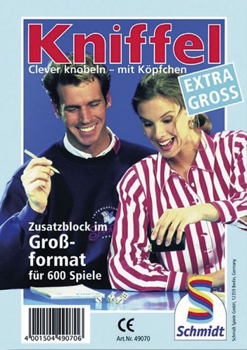 Kniffelblock gross