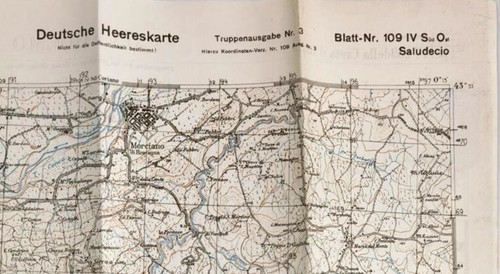 Deutsche heereskarte - deutsche,