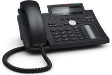 SNOM SystemTelefon D345 VoIP Freisprechen Headsetanschluss GrafikDisplay schwarz