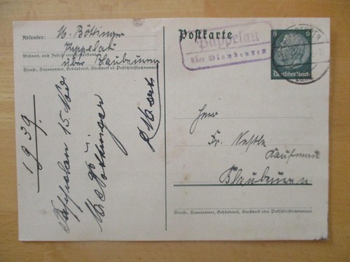 Landpoststempel - (1269),
