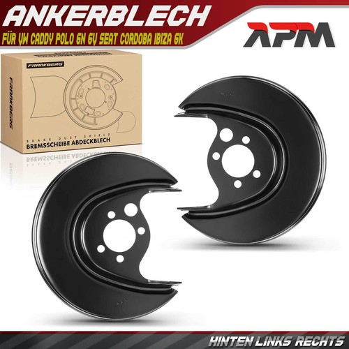 Ankerblech bremsscheibe - 2x,