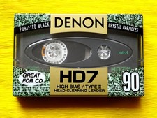 1x DENON HD7 90 Cassette Tape 1992-1993 + OVP + SEALED +