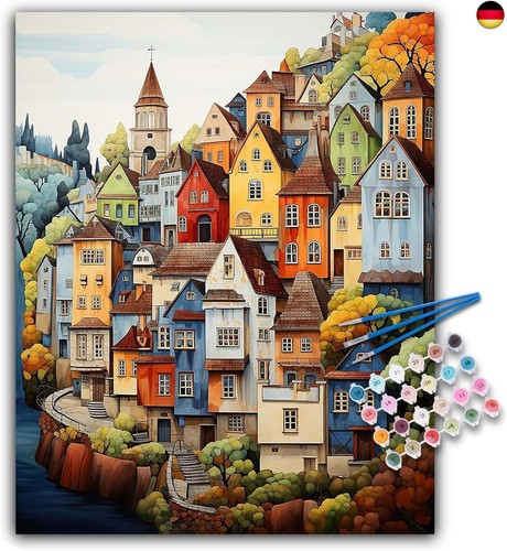 Offito art malen nach zahlen - malen,
