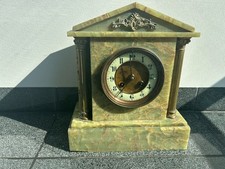 Sammlerstück, Antike Kaminuhr Tischuhr aus Granit