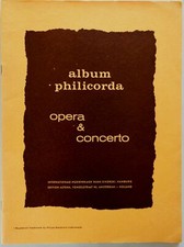 *ALBUM PHILICORDA  OPERA & CONCERTO* 15 STÜCKE VON GROẞEN MEISTER VON F. DETLEFF