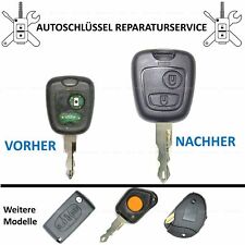 Schlüssel Reparatur für Peugeot Citroen C1 C2 C3 C4 C5 C6 Saxo Berlingo Jumper