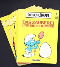 Die SCHLÜMPFE Nr. 1-11 SC 1. Auflage Humor Comic Album Semic Press Peyo Auswahl